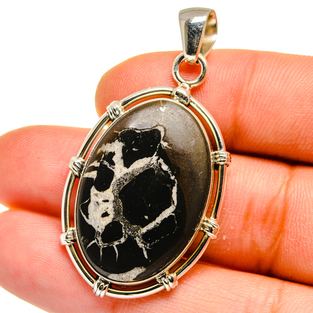 Septarian Geode Pendants handcrafted by Anasilvercos - PD15833