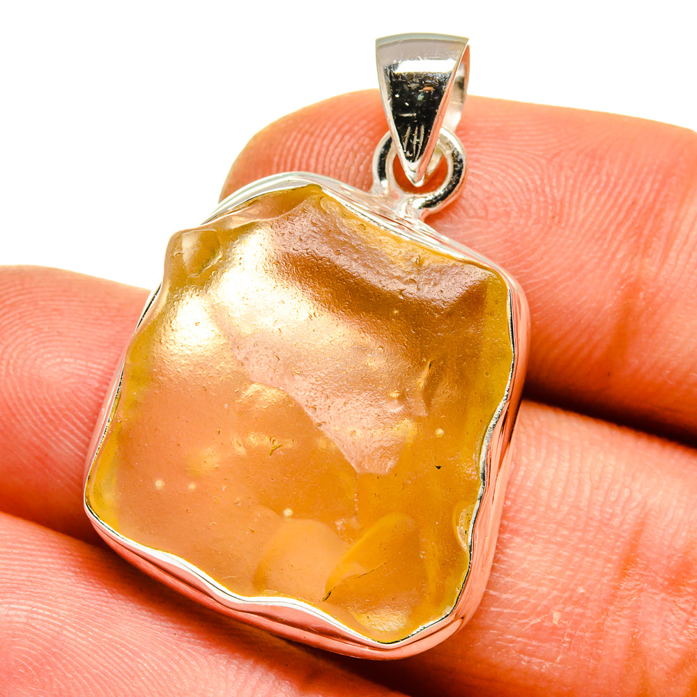 Libyan Glass Pendants handcrafted by Anasilvercos - PD15879