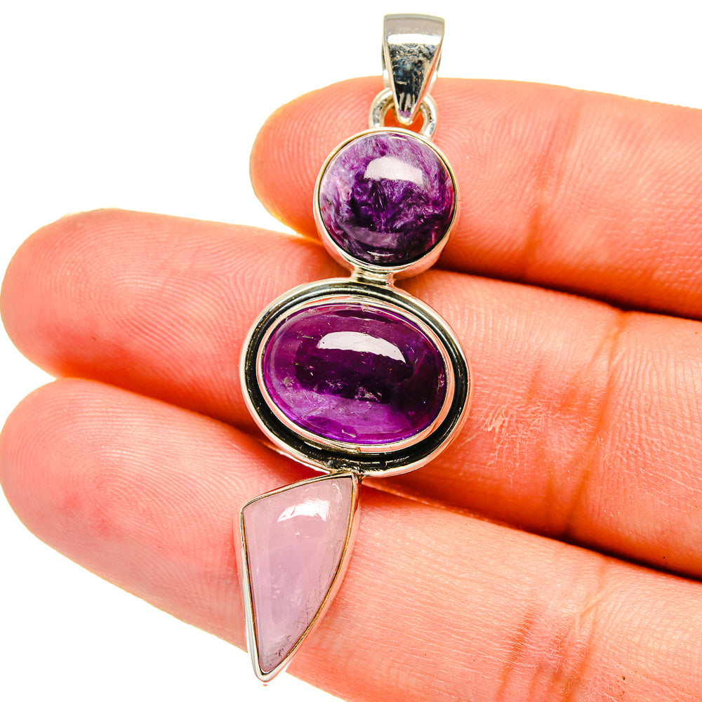 Amethyst Pendants handcrafted by Anasilvercos - PD15960