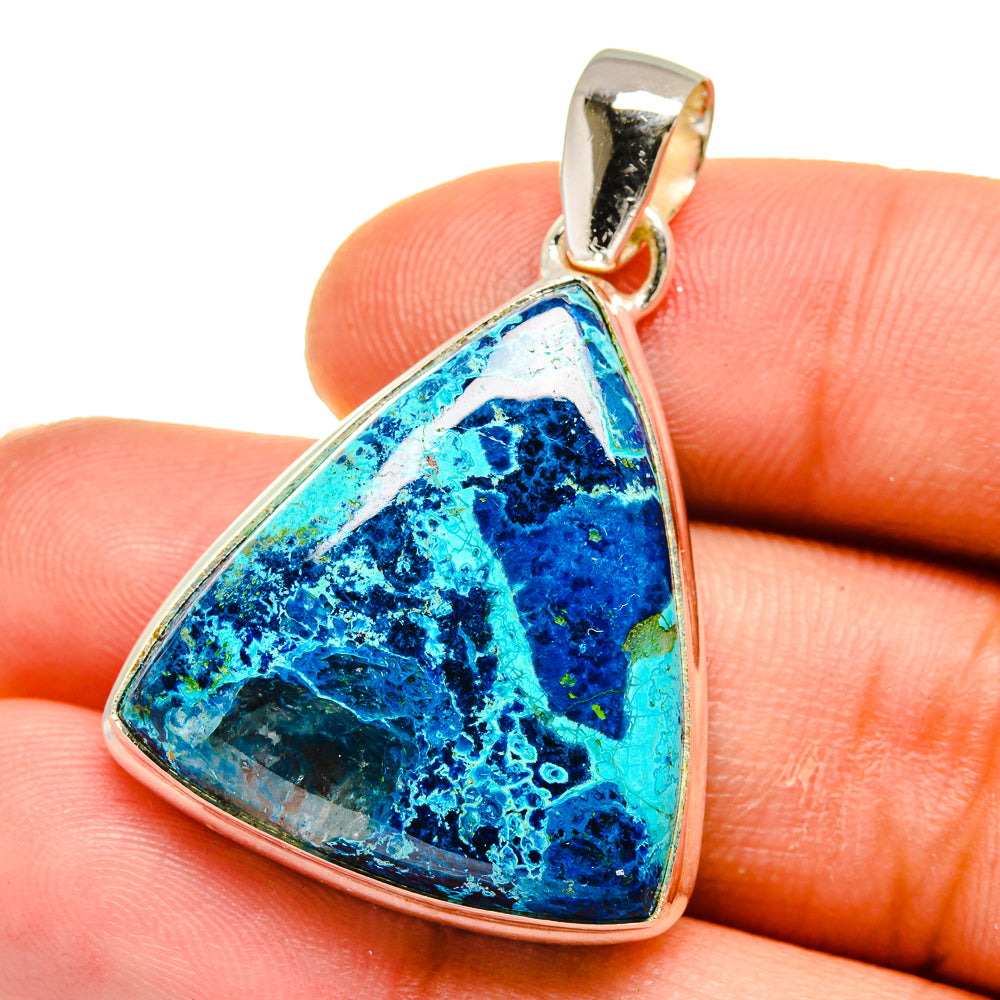 Shattuckite Pendants handcrafted by Anasilvercos - PD15989