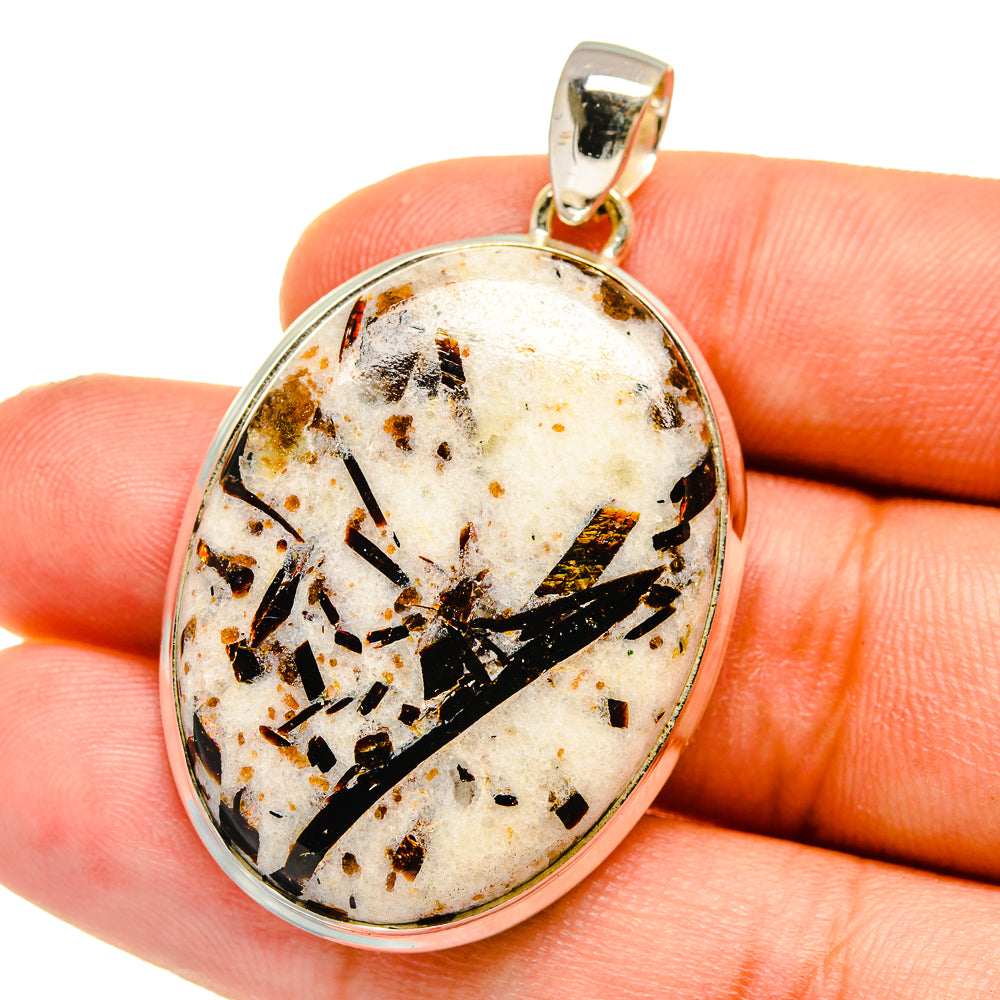 Astrophyllite Pendants handcrafted by Anasilvercos - PD16027