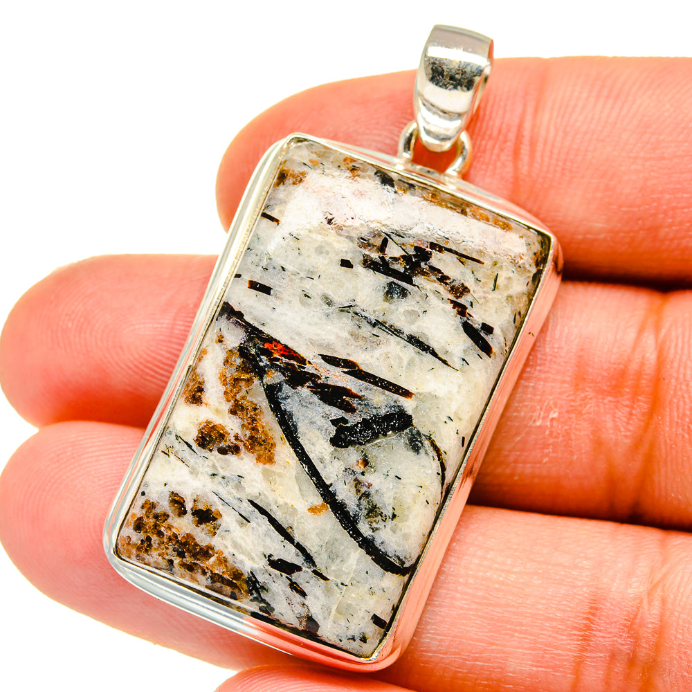 Astrophyllite Pendants handcrafted by Anasilvercos - PD16028