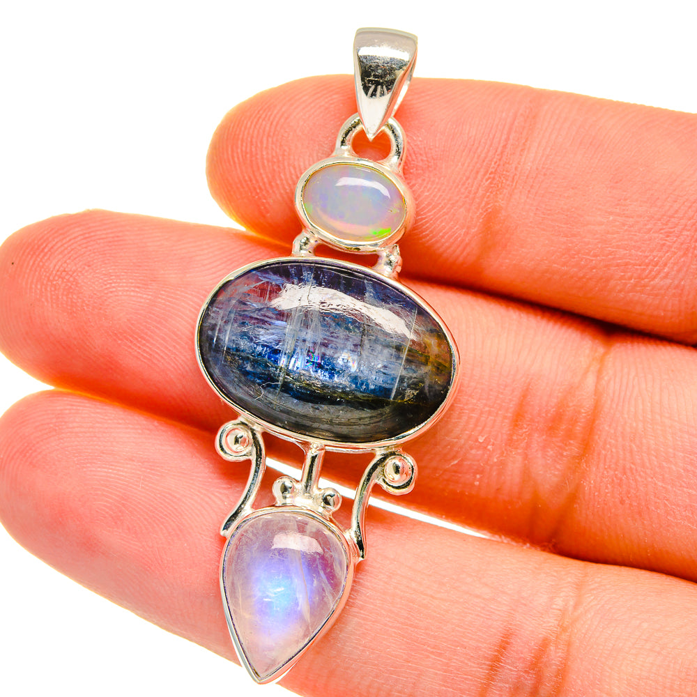 Kyanite Pendants handcrafted by Anasilvercos - PD16075