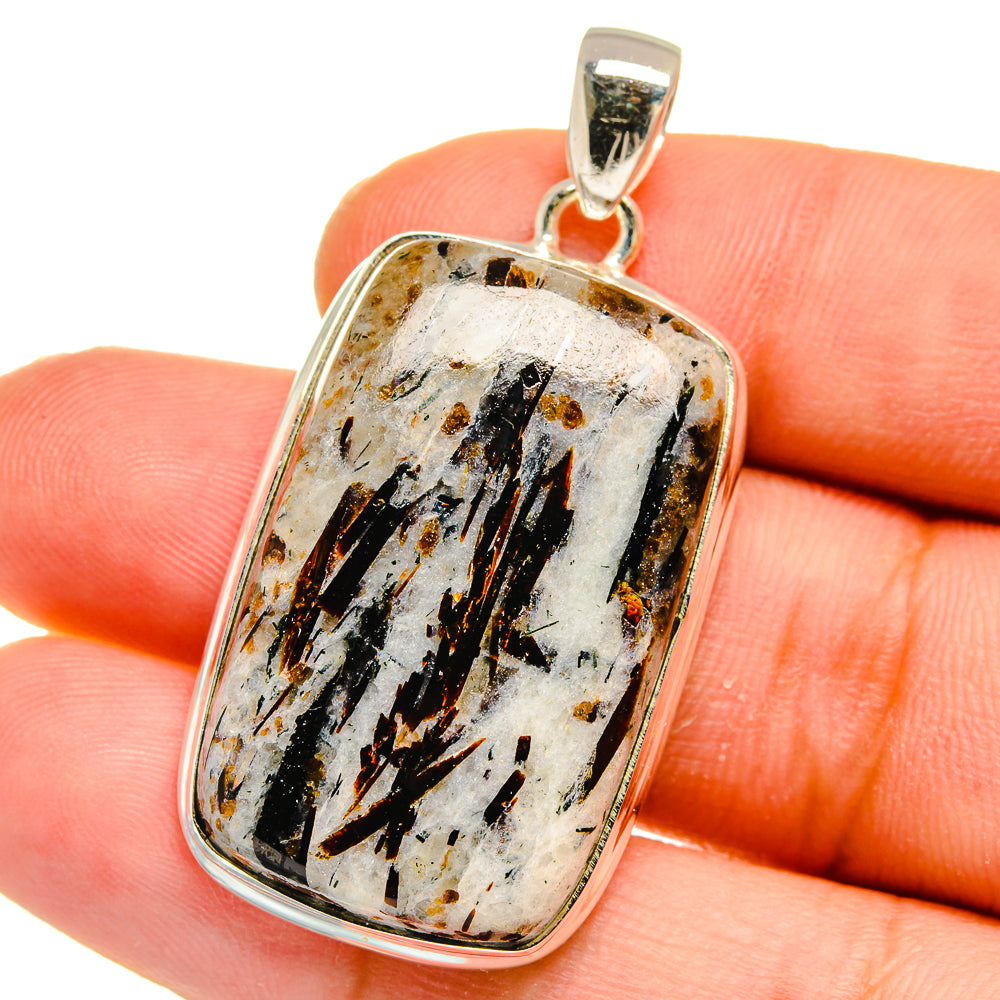 Astrophyllite Pendants handcrafted by Anasilvercos - PD16103