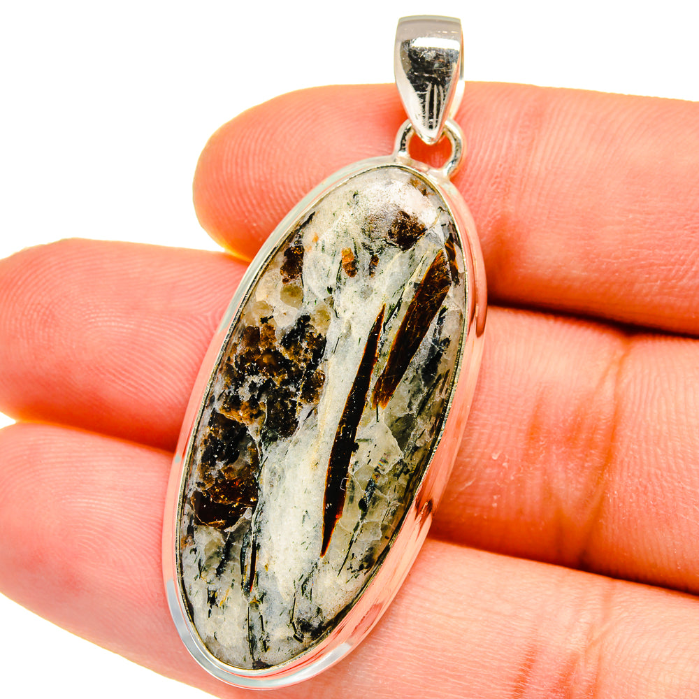 Astrophyllite Pendants handcrafted by Anasilvercos - PD16108