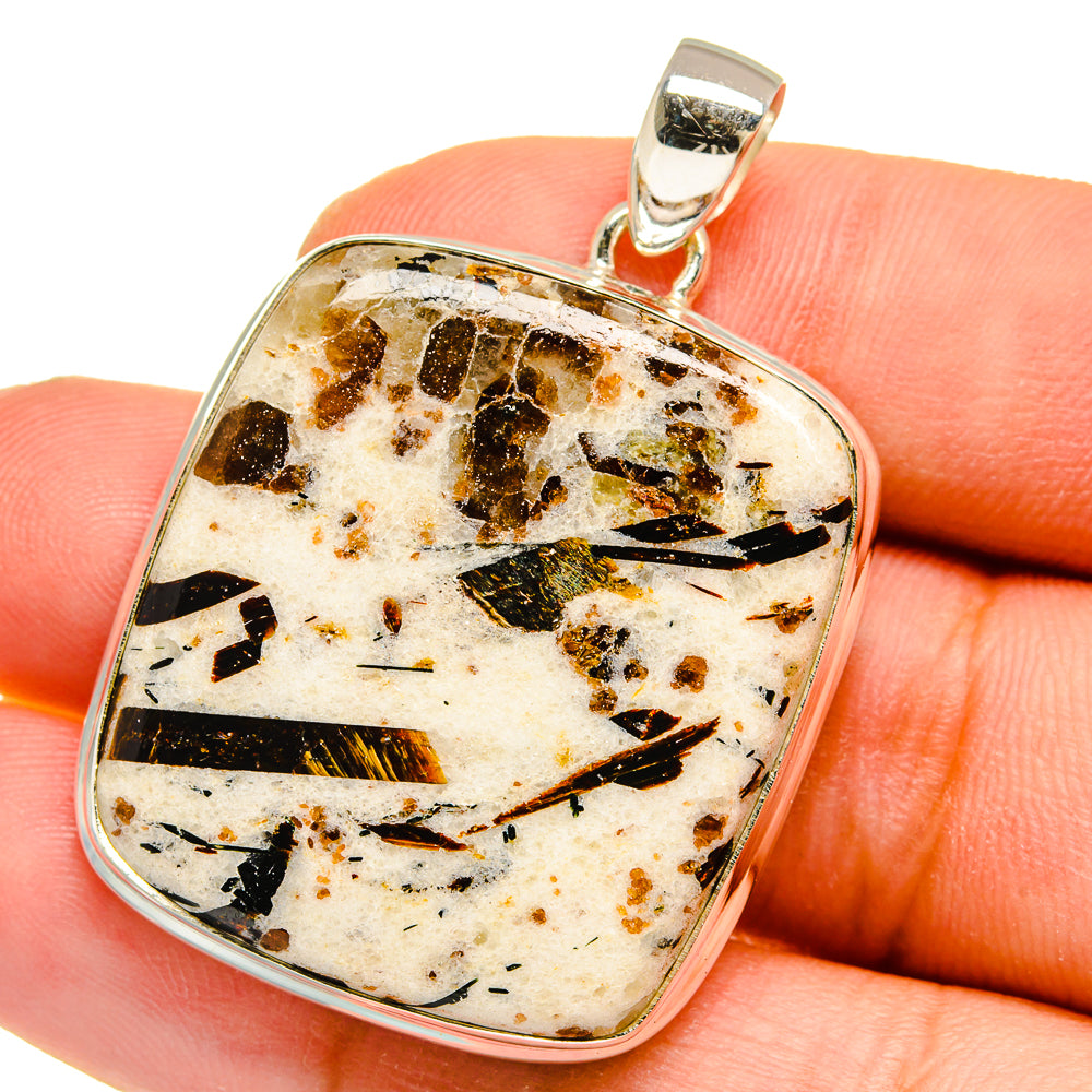 Astrophyllite Pendants handcrafted by Anasilvercos - PD16110