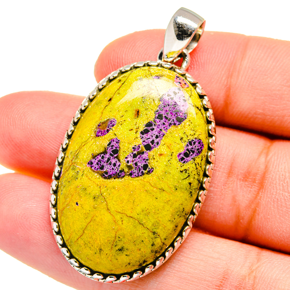 Stichtite Pendants handcrafted by Anasilvercos - PD16188