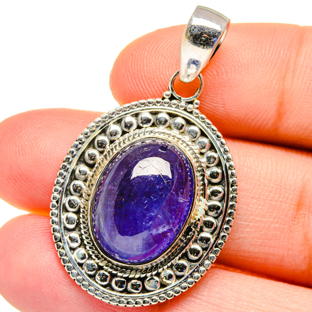 Tanzanite Pendants handcrafted by Anasilvercos - PD16191