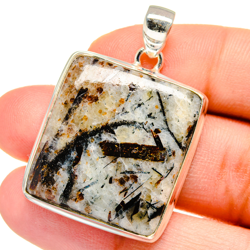 Astrophyllite Pendants handcrafted by Anasilvercos - PD16193