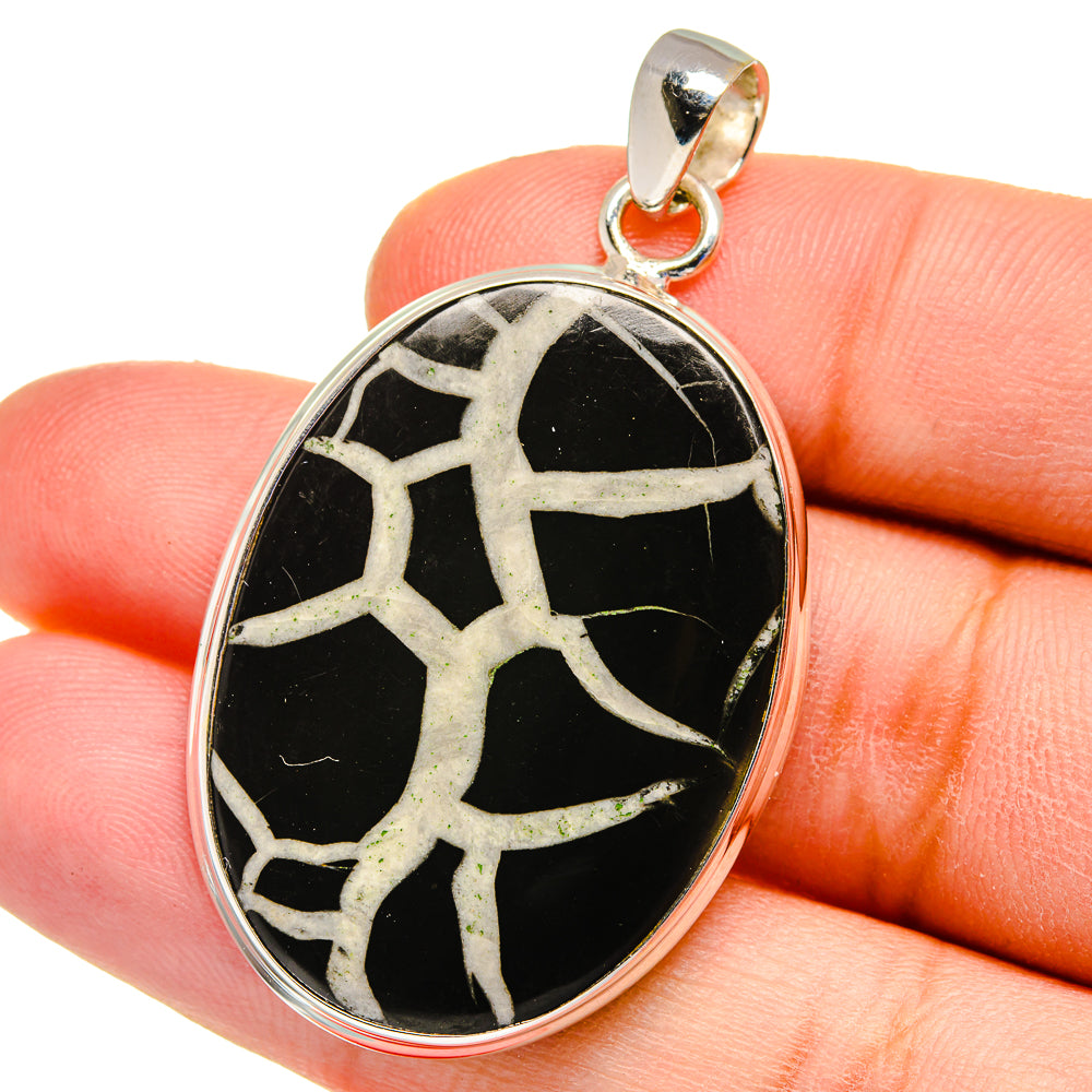 Septarian Geode Pendants handcrafted by Anasilvercos - PD16200