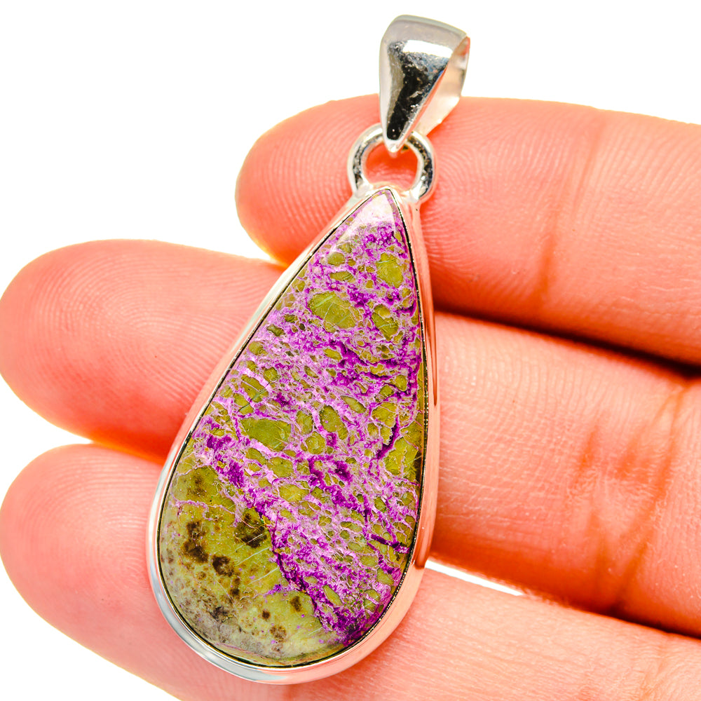 Stichtite Pendants handcrafted by Anasilvercos - PD16260