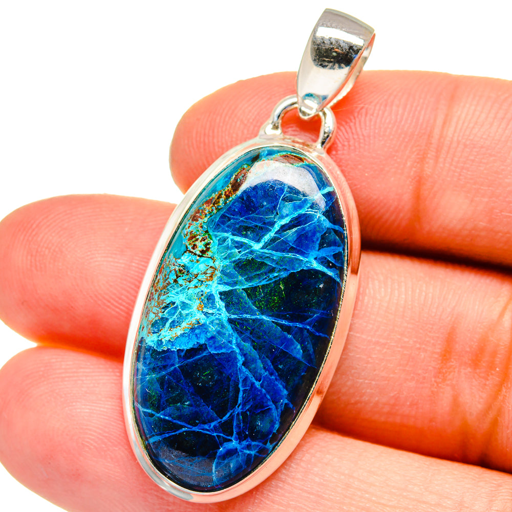Shattuckite Pendants handcrafted by Anasilvercos - PD16289