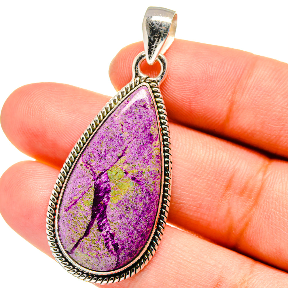 Stichtite Pendants handcrafted by Anasilvercos - PD16304