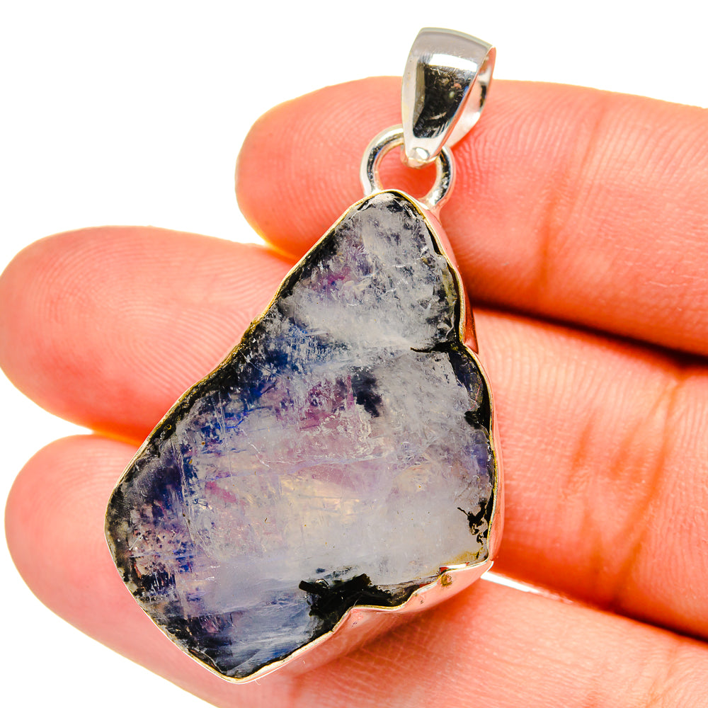 Rainbow Moonstone Pendants handcrafted by Anasilvercos - PD16317