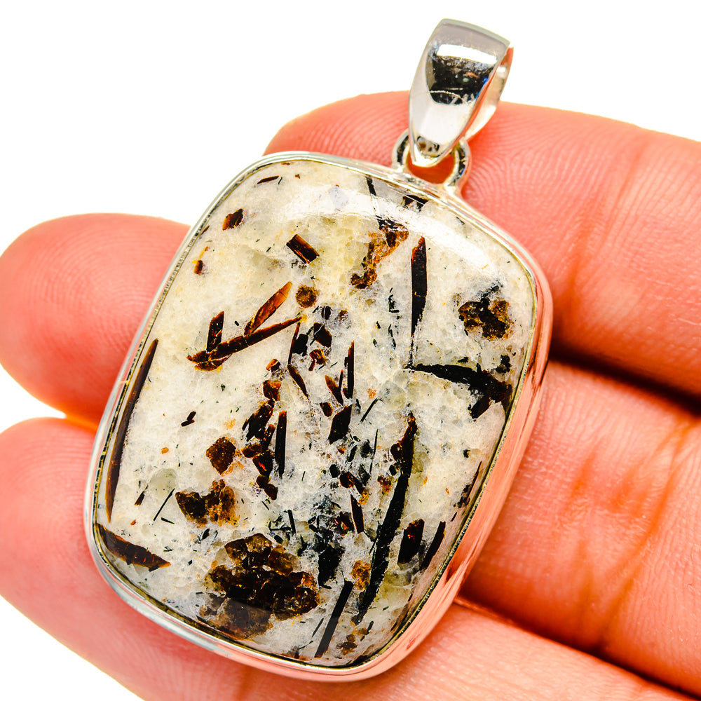 Astrophyllite Pendants handcrafted by Anasilvercos - PD16323