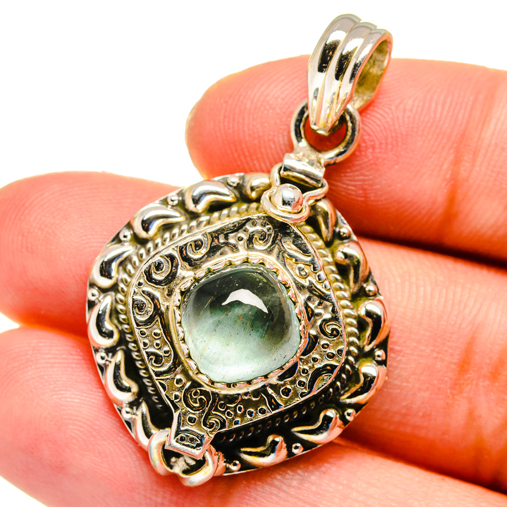 Aquamarine Pendants handcrafted by Anasilvercos - PD16344