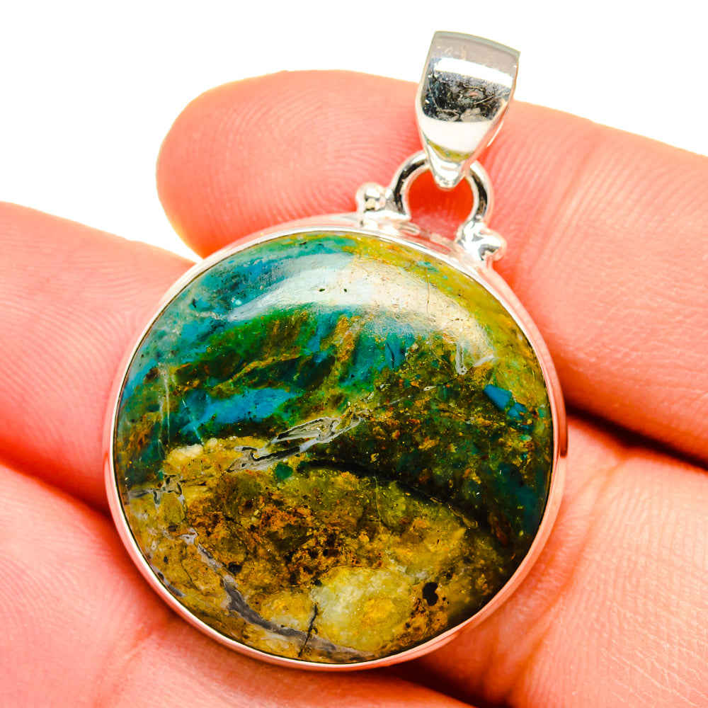 Peruvian Opal Pendants handcrafted by Anasilvercos - PD16385