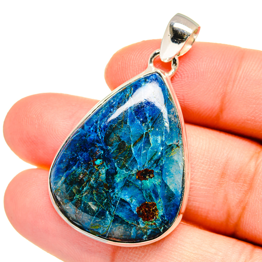 Apatite Pendants handcrafted by Anasilvercos - PD16387
