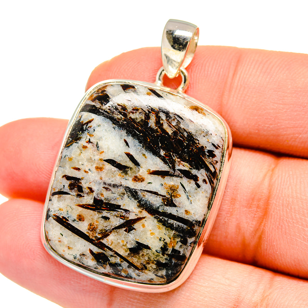 Astrophyllite Pendants handcrafted by Anasilvercos - PD16458