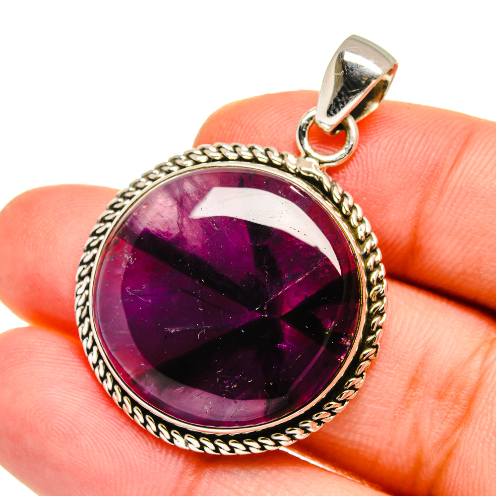 Star Amethyst Pendants handcrafted by Anasilvercos - PD16539