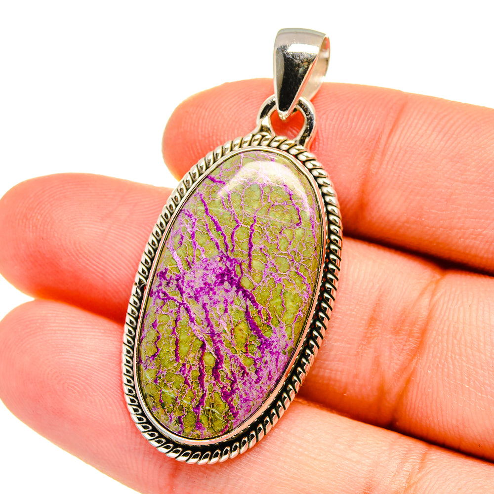 Stichtite Pendants handcrafted by Anasilvercos - PD16549