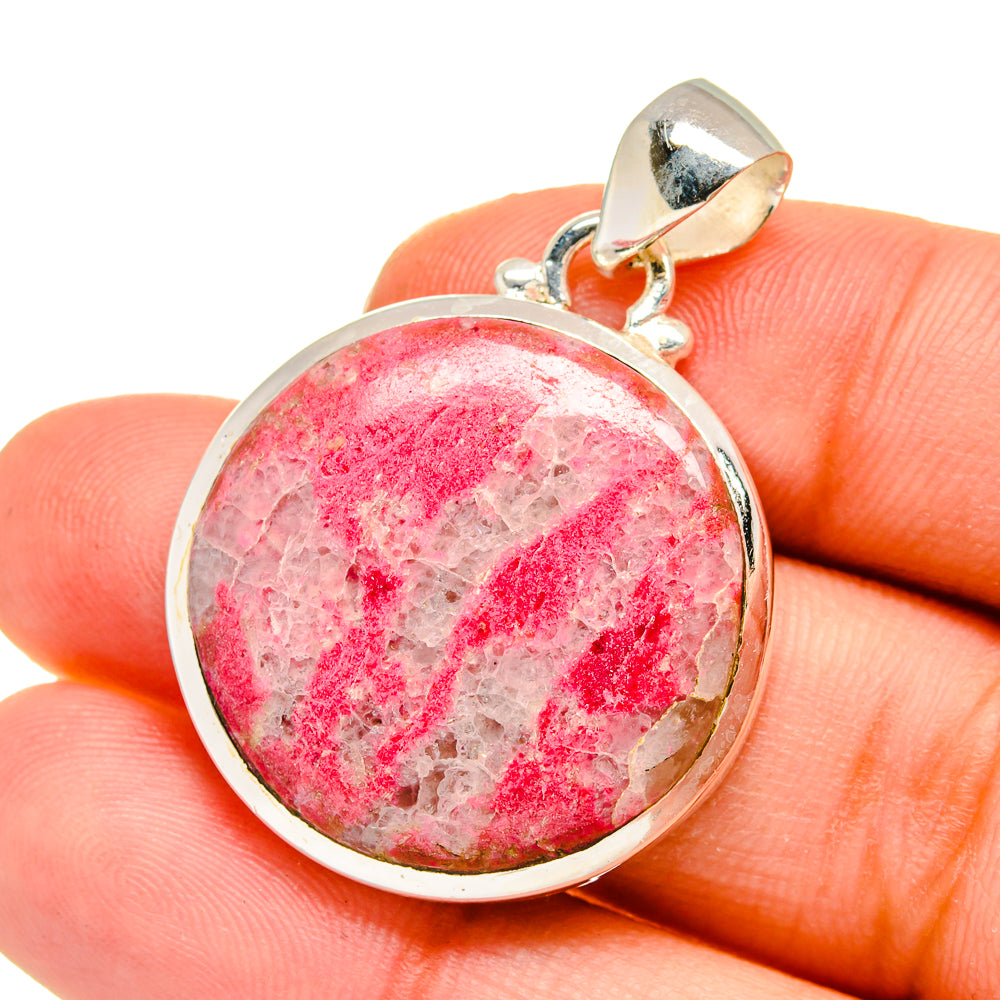 Rhodochrosite Pendants handcrafted by Anasilvercos - PD16553