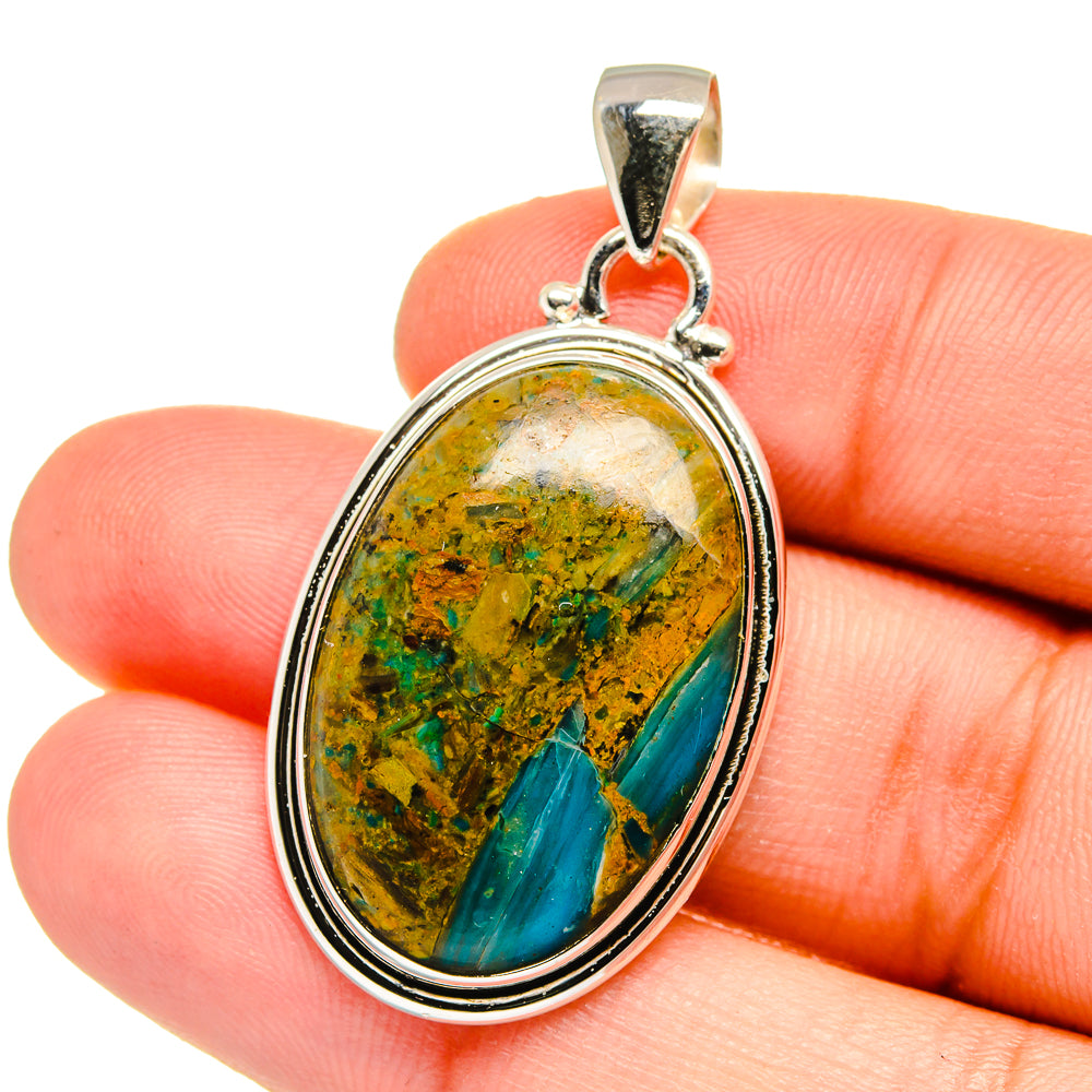 Peruvian Opal Pendants handcrafted by Anasilvercos - PD16554