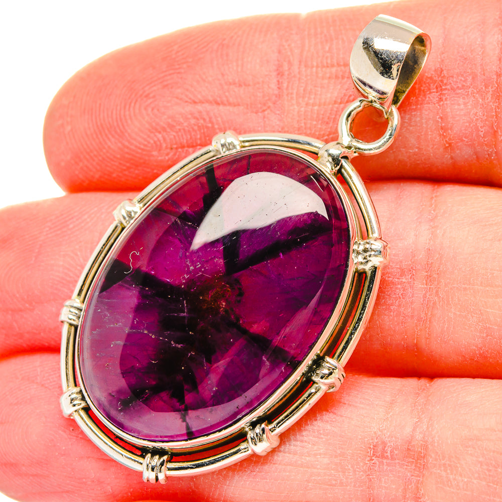 Star Amethyst Pendants handcrafted by Anasilvercos - PD16617