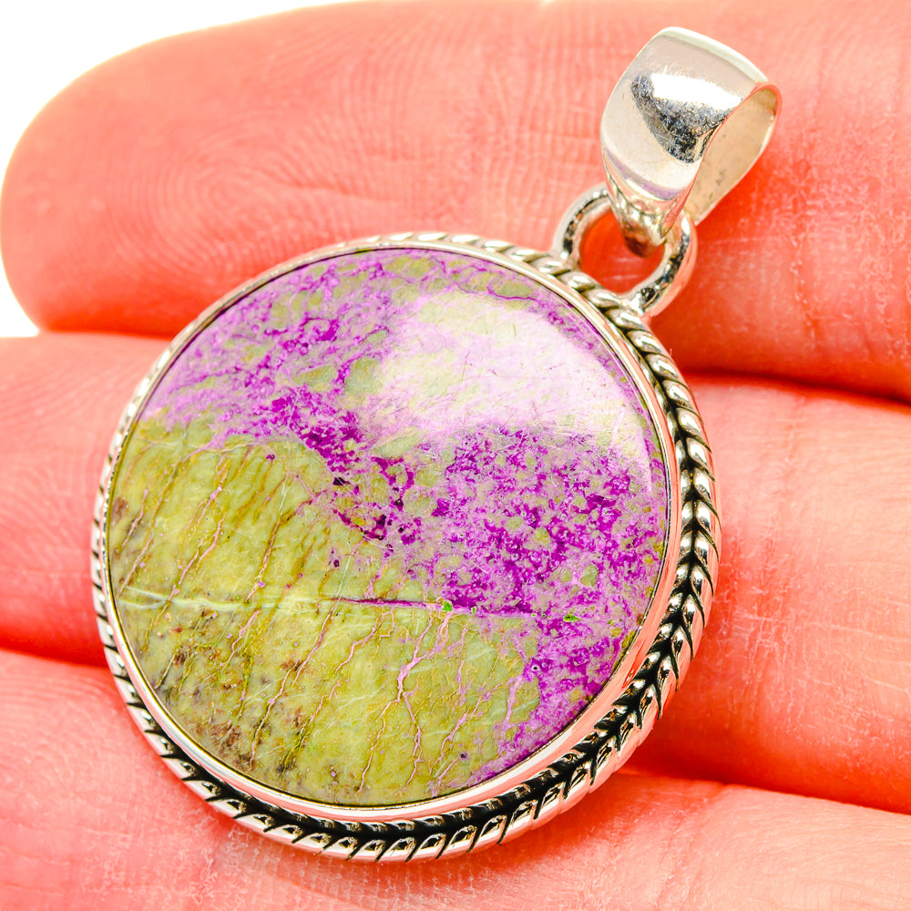 Stichtite Pendants handcrafted by Anasilvercos - PD16621