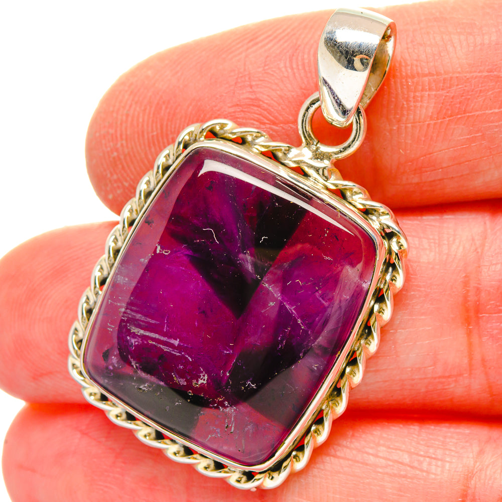 Star Amethyst Pendants handcrafted by Anasilvercos - PD16874