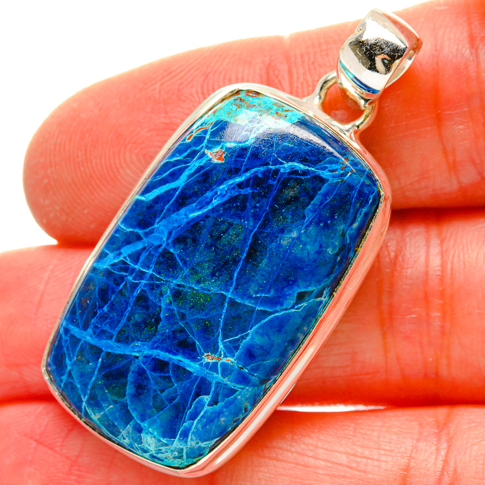 Shattuckite Pendants handcrafted by Anasilvercos - PD16906