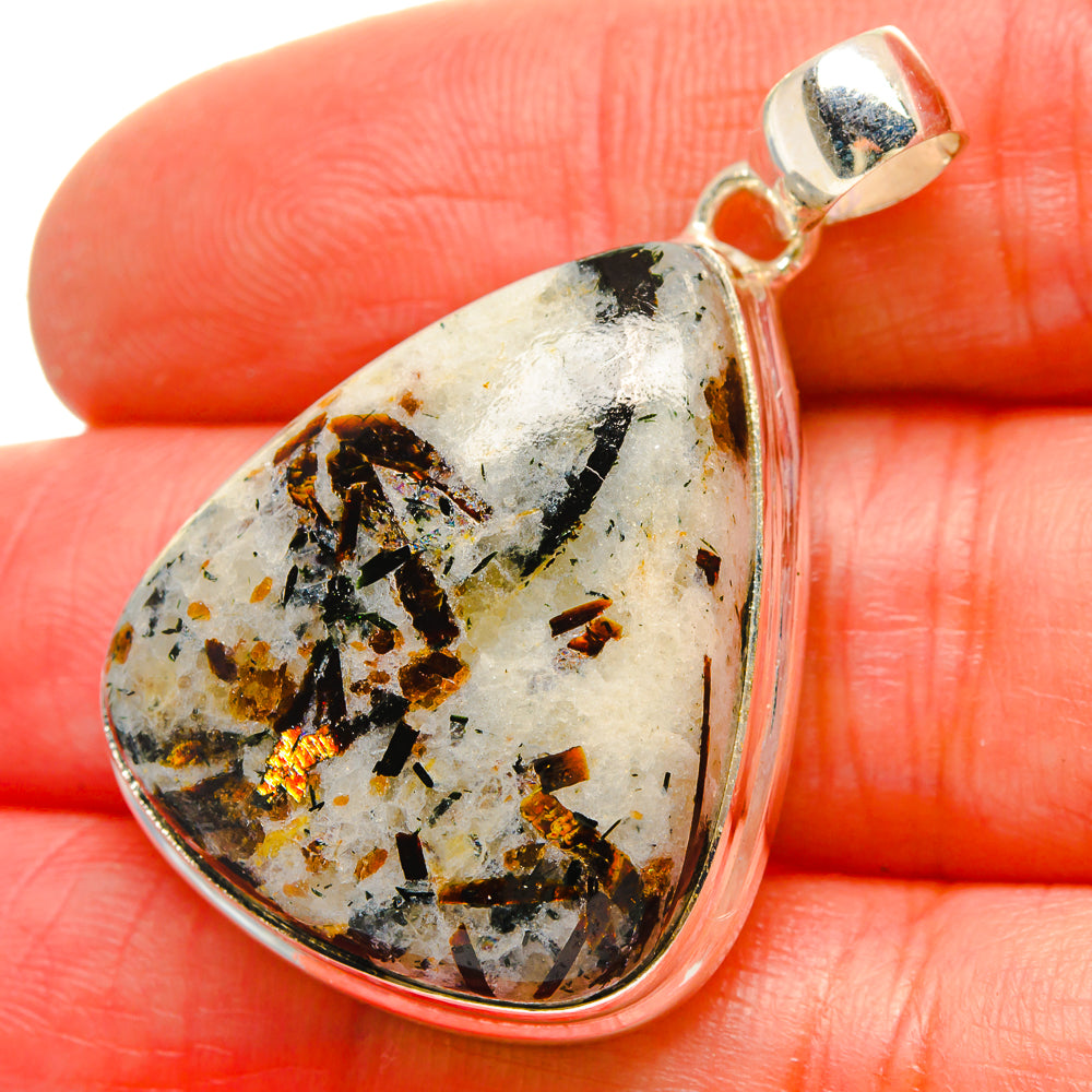 Astrophyllite Pendants handcrafted by Anasilvercos - PD16925