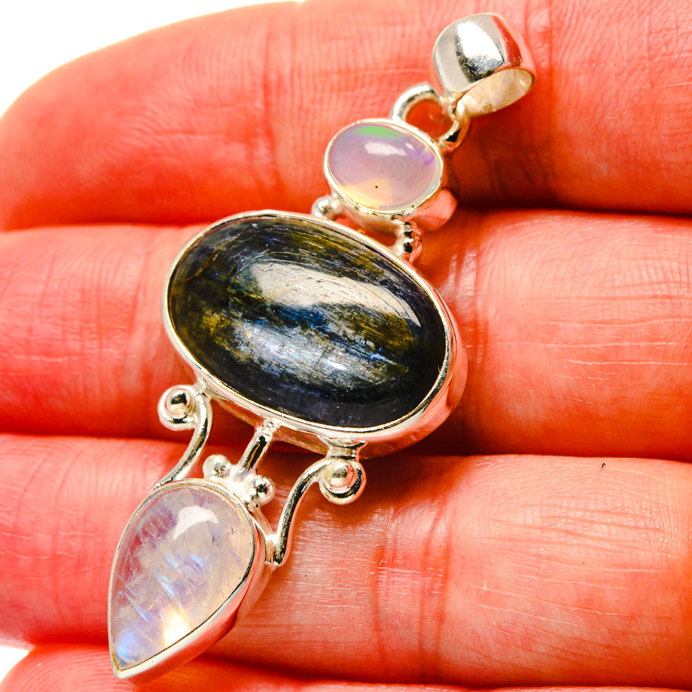 Kyanite Pendants handcrafted by Anasilvercos - PD17028