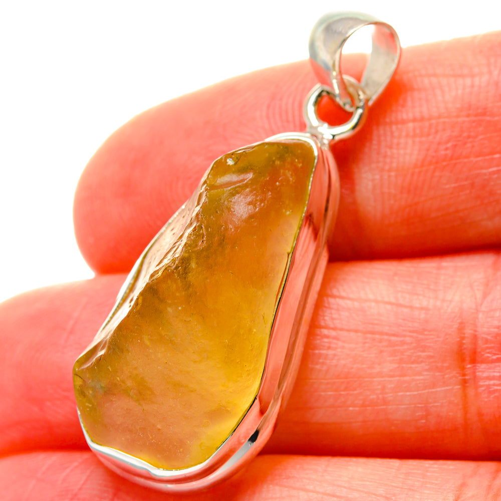 Libyan Glass Pendants handcrafted by Anasilvercos - PD17036