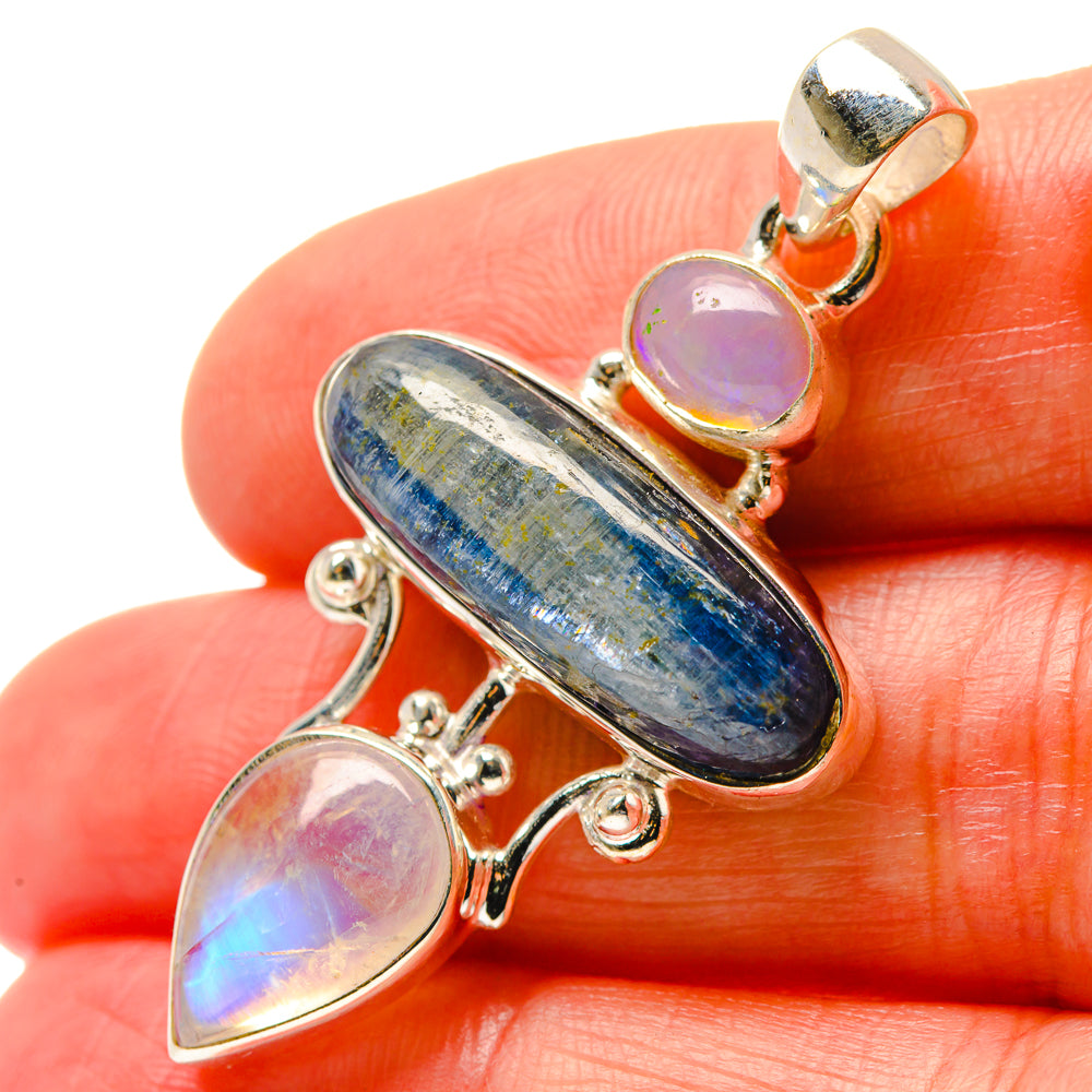 Kyanite Pendants handcrafted by Anasilvercos - PD17060