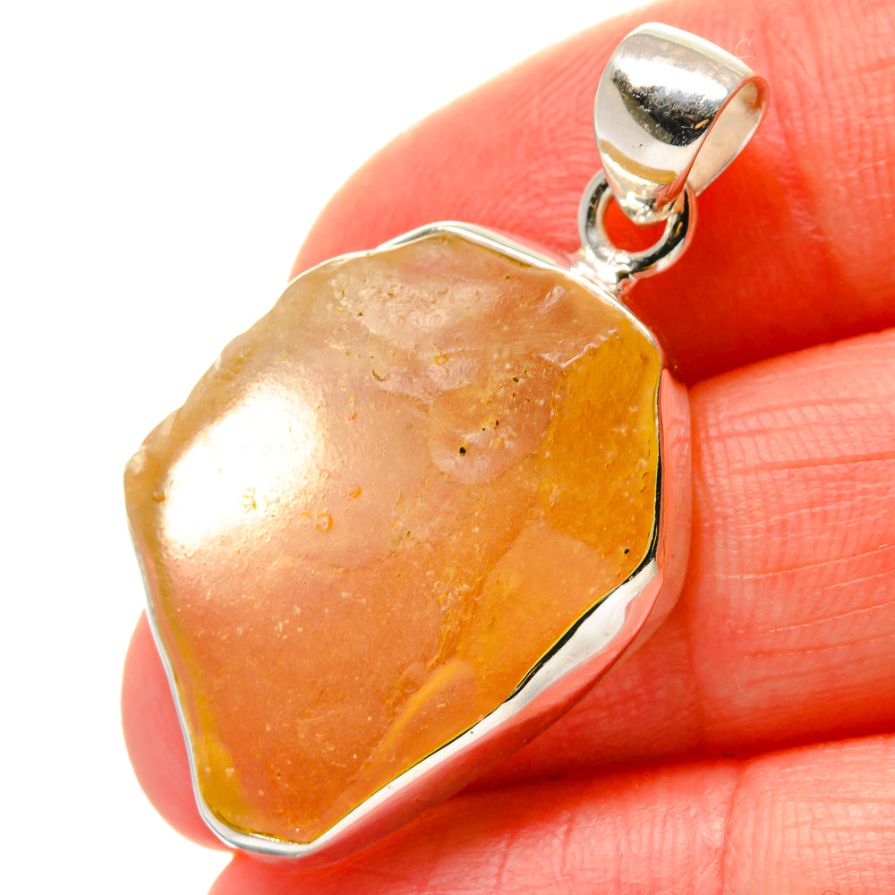 Libyan Glass Pendants handcrafted by Anasilvercos - PD17154