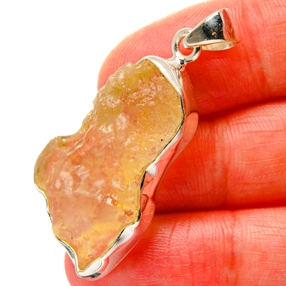 Libyan Glass Pendants handcrafted by Anasilvercos - PD17155