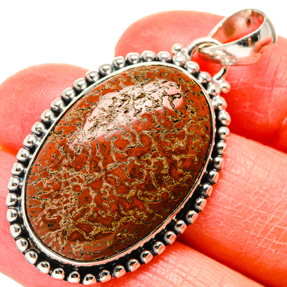 Dinosaur Bone Pendants handcrafted by Anasilvercos - PD17177