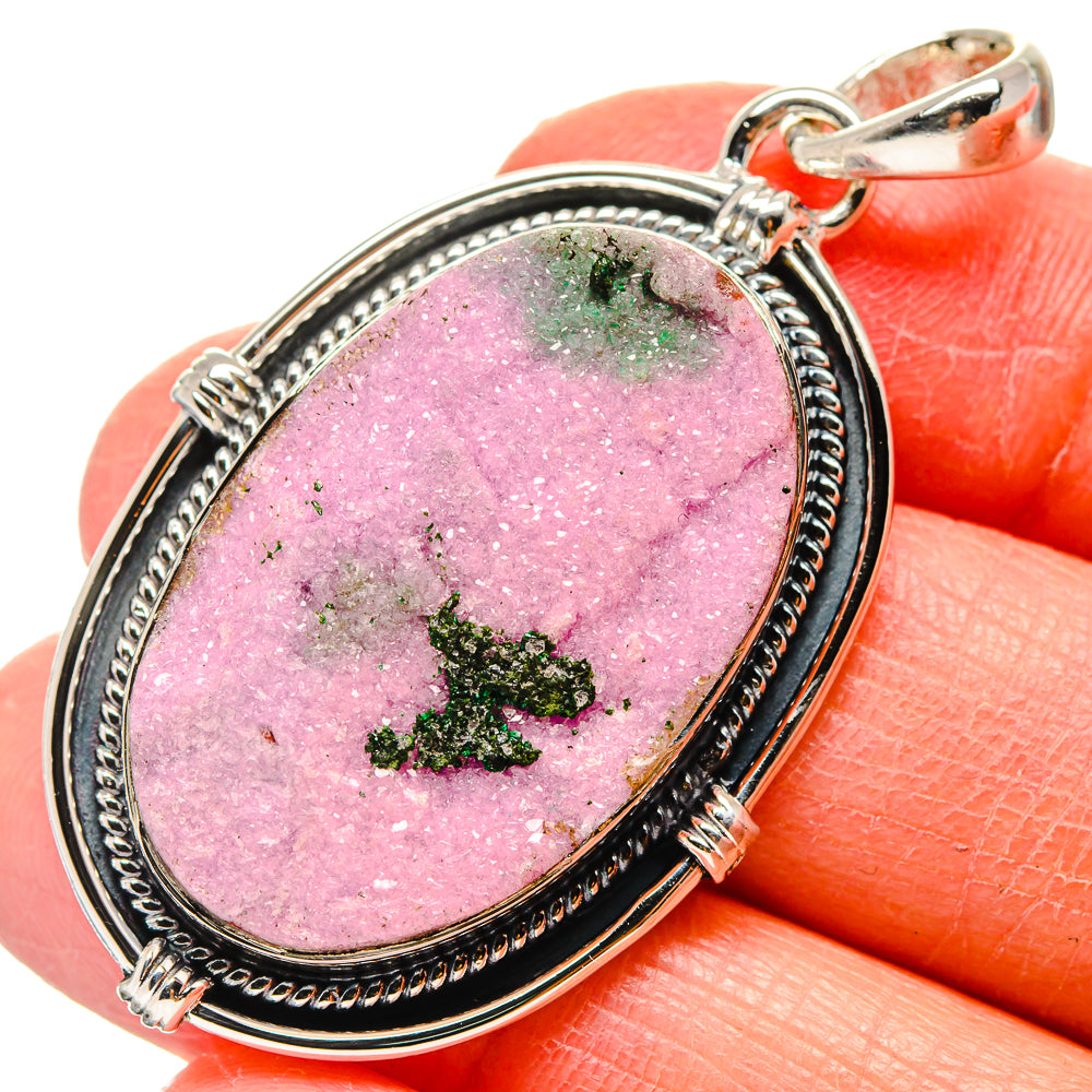 Rhodonite Pendants handcrafted by Anasilvercos - PD17180