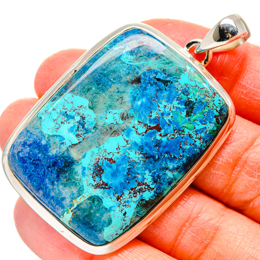 Shattuckite Pendants handcrafted by Anasilvercos - PD17189