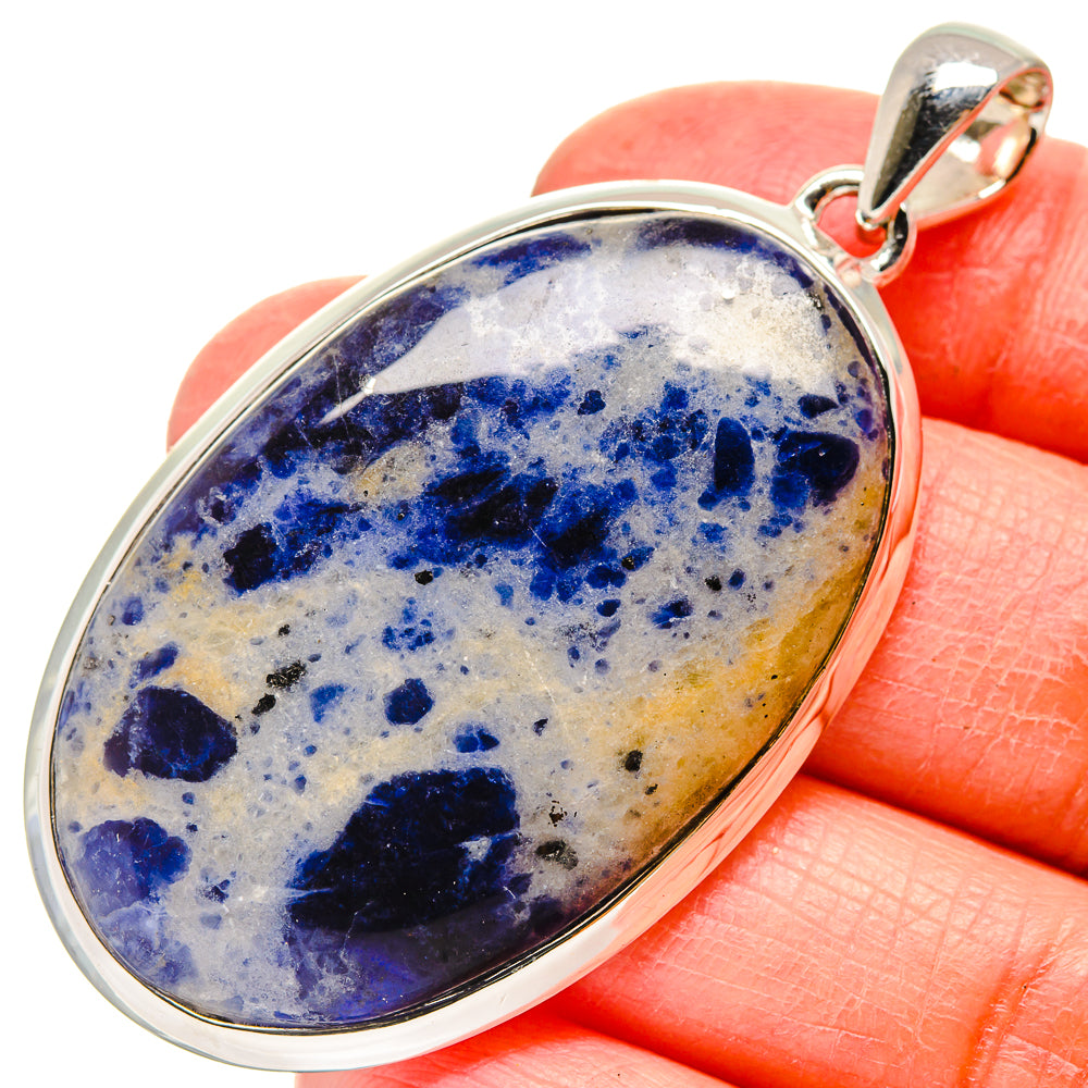 Sodalite Pendants handcrafted by Anasilvercos - PD17190