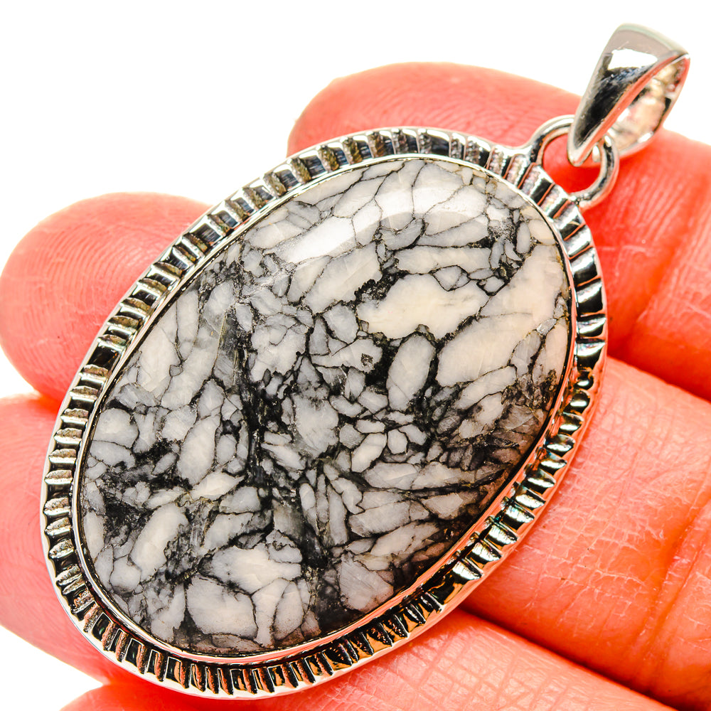 Pinolith Jasper Pendants handcrafted by Anasilvercos - PD17193