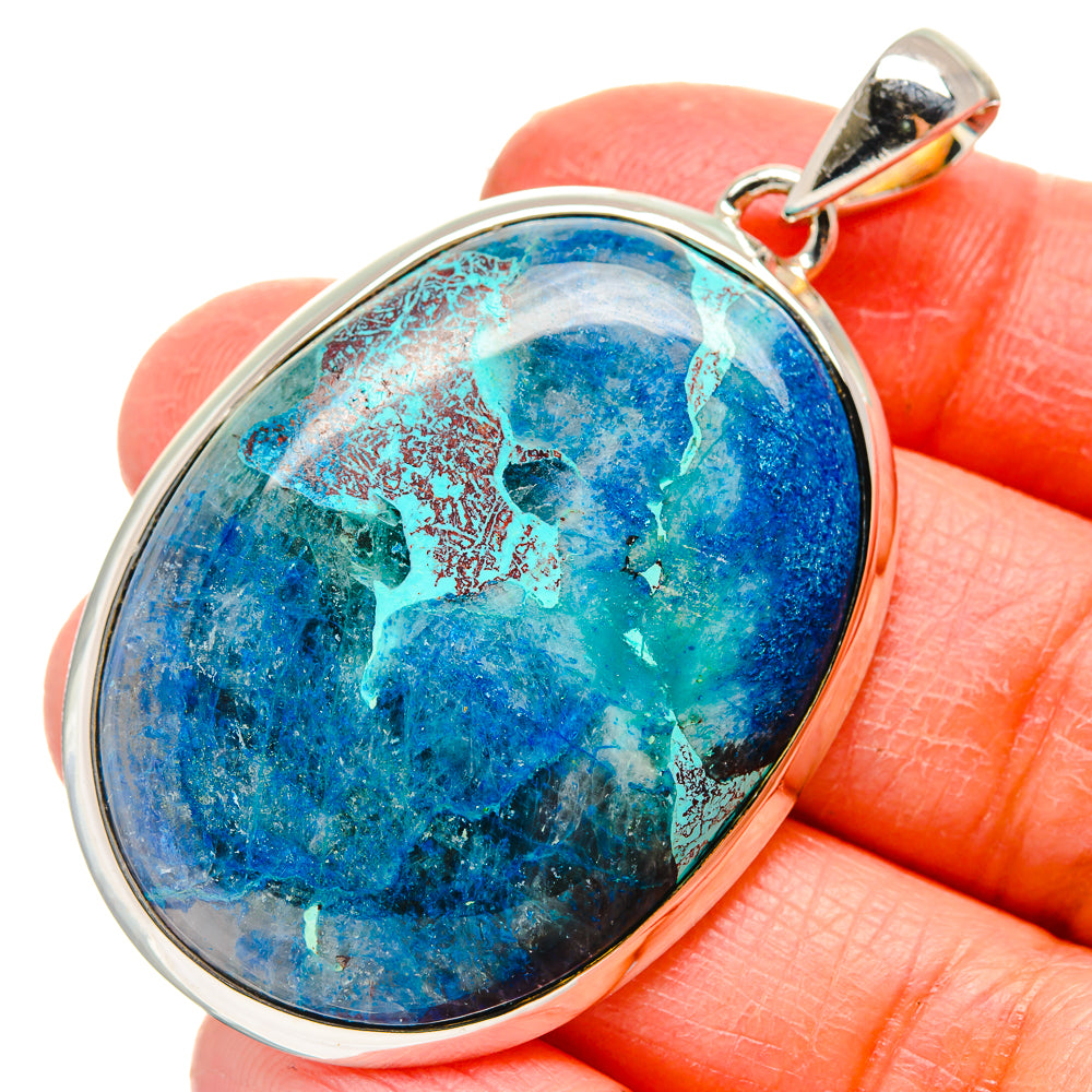 Chrysocolla Pendants handcrafted by Anasilvercos - PD17196
