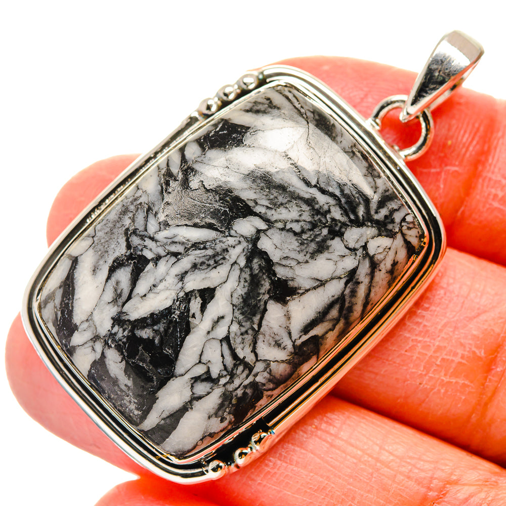 Pinolith Jasper Pendants handcrafted by Anasilvercos - PD17208