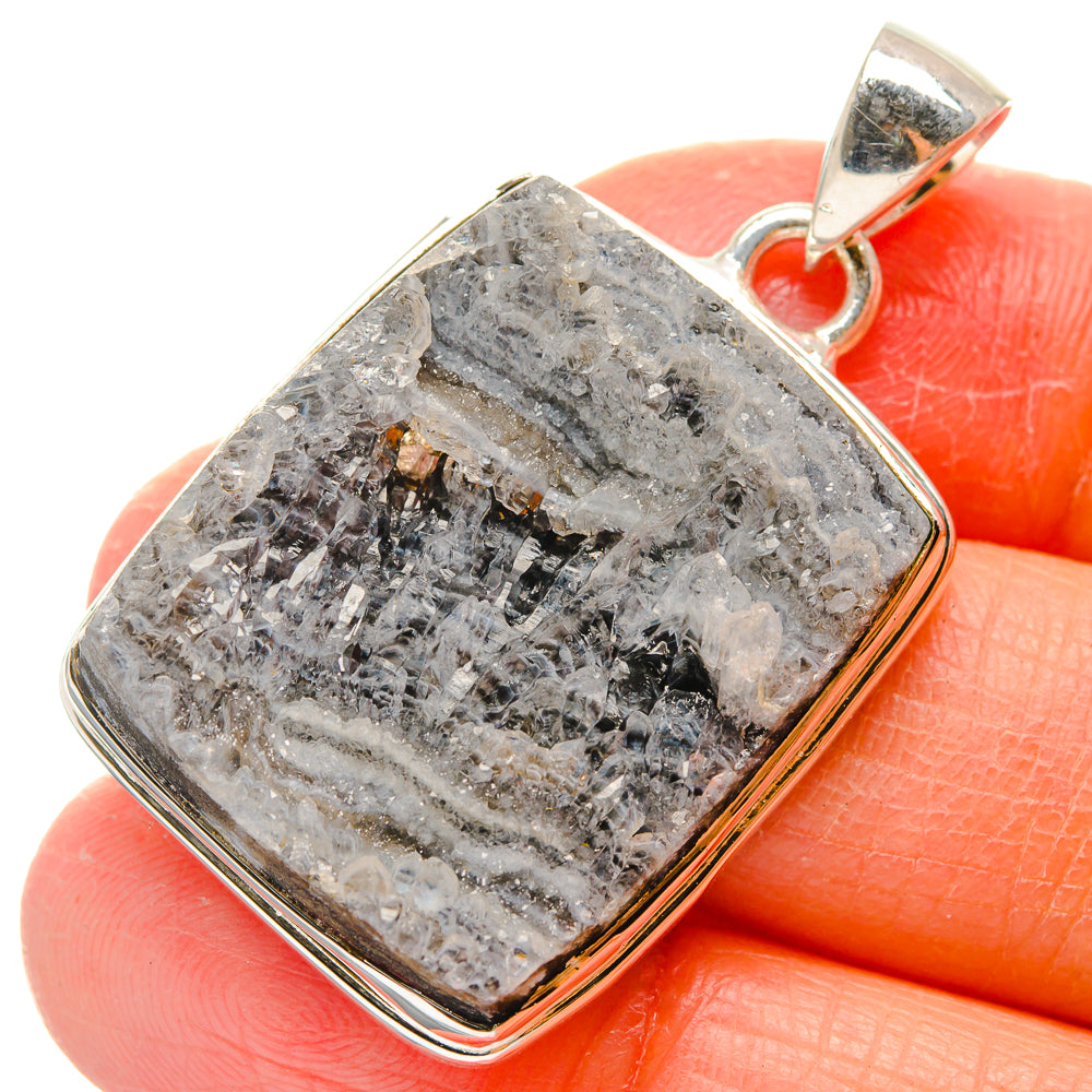Desert Druzy Pendants handcrafted by Anasilvercos - PD17231