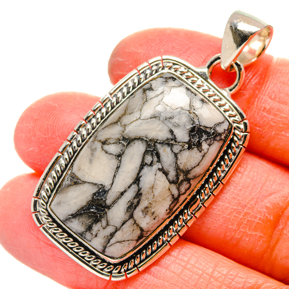 Pinolith Jasper Pendants handcrafted by Anasilvercos - PD17255