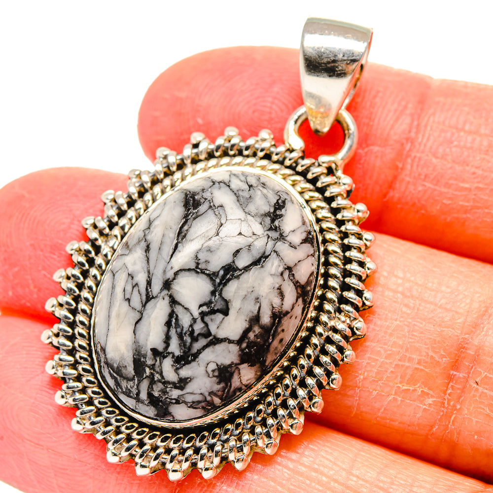 Pinolith Jasper Pendants handcrafted by Anasilvercos - PD17269
