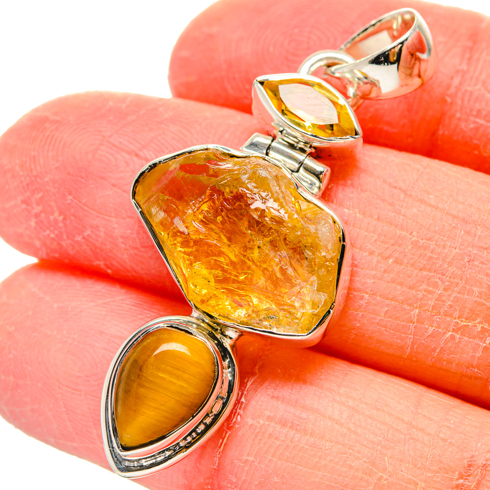 Libyan Glass Pendants handcrafted by Anasilvercos - PD17342