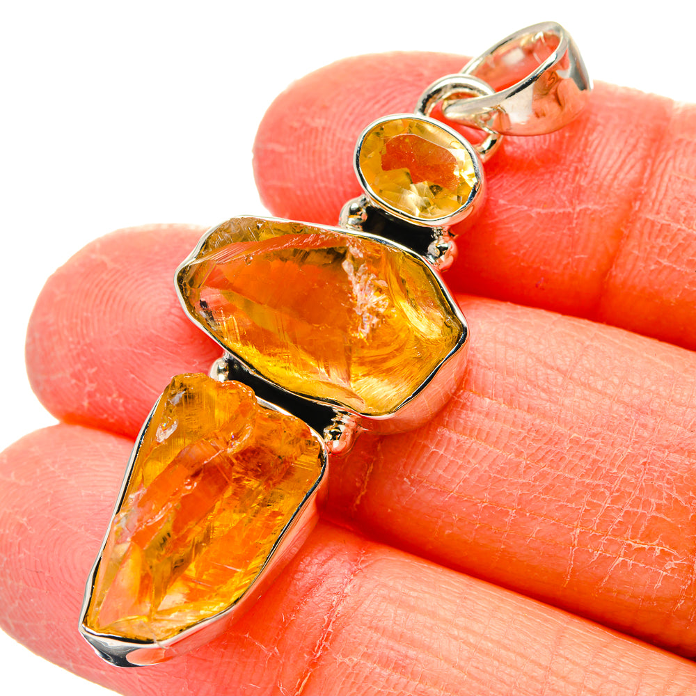Libyan Glass Pendants handcrafted by Anasilvercos - PD17351