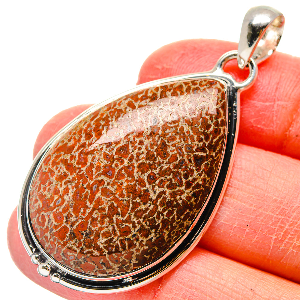 Dinosaur Bone Pendants handcrafted by Anasilvercos - PD17381